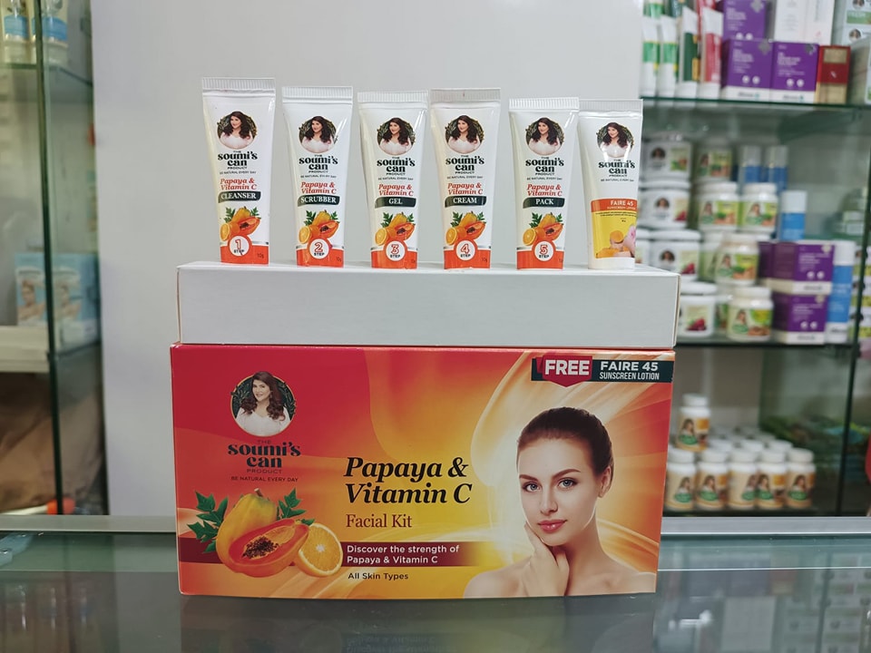 Papaya & Vitamin C Facial Kit - Image 2