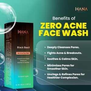 Zero Acne Face Wash | Soumi’s Hana Beauty