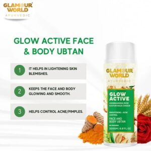 Glow Active Face and Body Ubtan